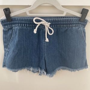 Aerie Denim Blue Shorts Size Small